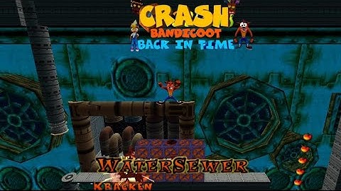 Crash Bandicoot - Back In Time Fan Game: Custom Level: Water Sewer By Kracken