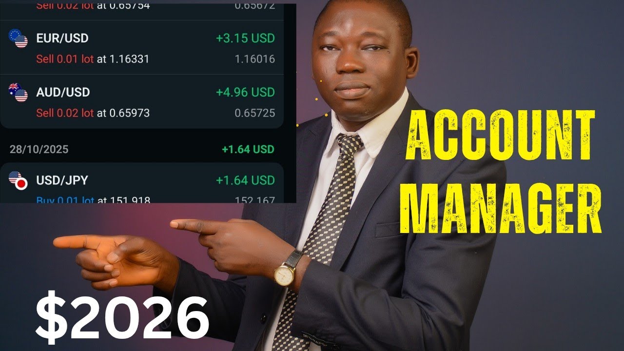 Я буду управлять вашим счетом Форекс 