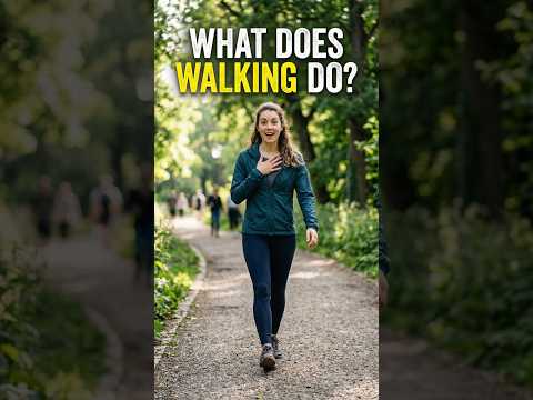 Walking Does THIS to Your Heart #shorts #walking #hearthealth #healthtips #wellness