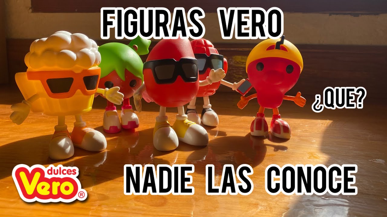 ¿CONOCÍAS ESTAS FIGURAS ? 😱 DULCES VERO®️