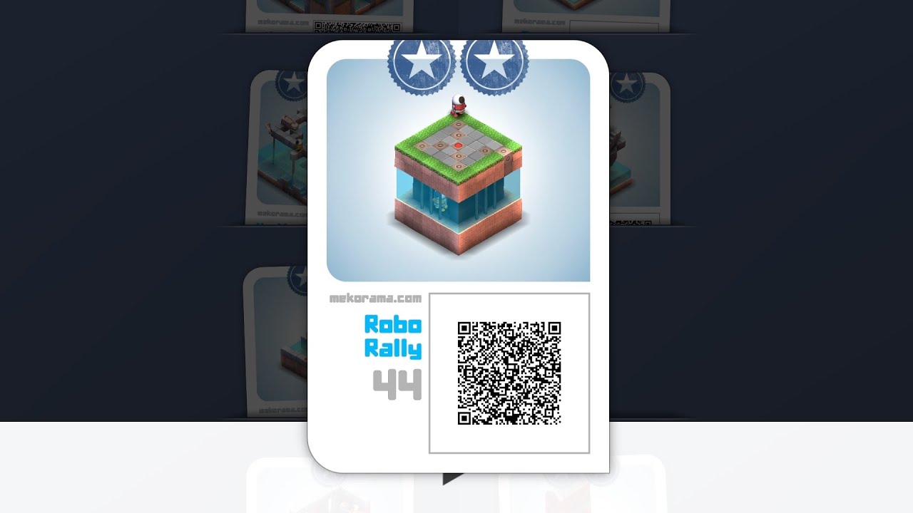 Mekorama level 44 ROBO RALLY Complete 2 stars ⭐⭐