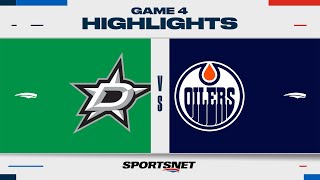 NHL Game 4 Highlights | Stars vs. Oilers  May 29, 2024