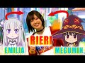 Rieri talks about how she voices Emilia and Megumin when they talk to each other | KonoSuba Live