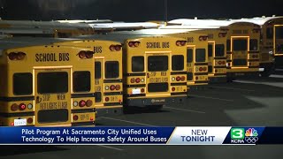 Artificial intelligence cameras installed on some Sacramento school buses as part of pilot program