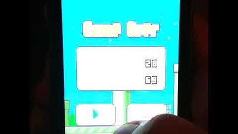 FLAPPY BIRD HACK (ANDROID)