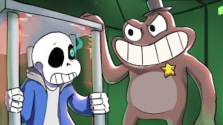 SANS is CAPTURED by SHERIFF TOADSTER?! (Garten of BanBan 4 Animation)