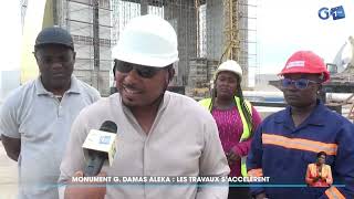 Monument G. Damas Aleka Les Travaux Saccélèrent