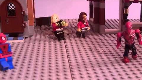 LEGO SPIDER-MAN VS MEGA BLOCK SPIDER-MAN