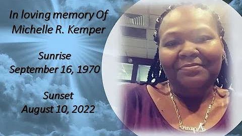 Celebrating the Life of: Michelle R. Kemper
