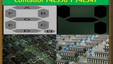 Contador 74LS90 Y 74LS47 con Display de 7 Segmentos Anodo Común.