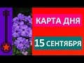 Карта дня 15 сентября 2021 Таро прогноз.