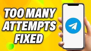 Telegram Too Many Attempts Please Try Again Later (2025) Easy Fix