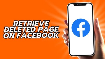 How To Retrieve Deleted Page On Facebook