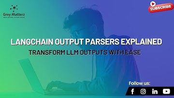 Mastering LangChain Output Parsers: Streamlined Structured Outputs for LLMs #ai #coding #langchain