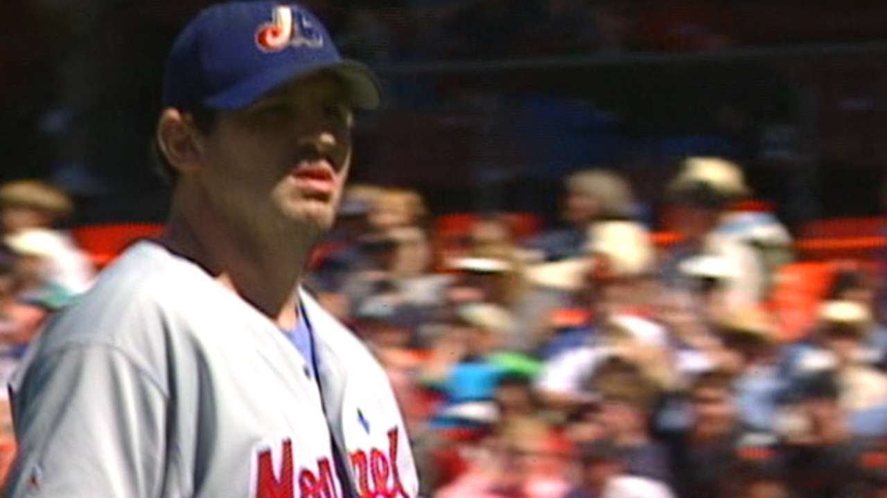 Steve Kline strikes out four in the 7th