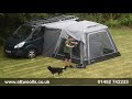 Outdoor Revolution Cayman Air Awning Pitching & Packing (Real Time) Video