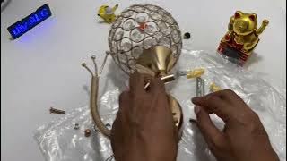 Review Lampu Kristal Dinding / Lampu Kristal Kamar Tidur