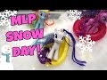 MY LITTLE PONY SNOW DAY PARTY!