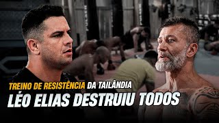 Léo Elias DESTRÓI os lutadores de Rangel Farias com TREINO DE RESISTÊNCIA da Tailândia