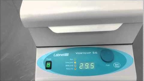 Labnet Vortemp 56 S205 Shaking Incubator Video