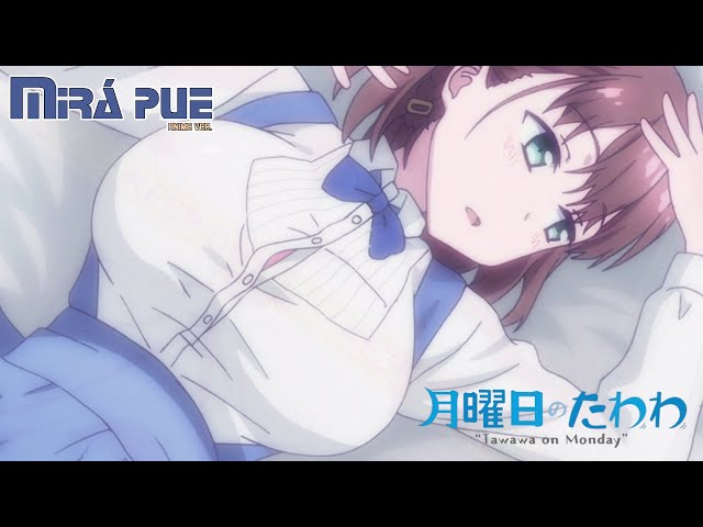 ☀️ La CHICA con un ONIISAN TRABAJADOR en un TREN, Getsuyoubi No Tawawa  TEMPORADA 1 y 2 RESUMEN