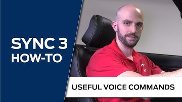 SYNC 3 HOW-TO | Useful voice commands