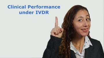 Clinical Performance under IVDR