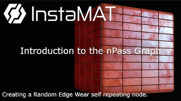 InstaMAT Tutorial - Introduction to the nPass Graph and creating a Random Edge Wear node