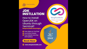 How to install JDK on Ubuntu? Install JDK on Ubuntu Through Terminal Only | SharpTechSkills