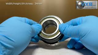 Nas5007uunr Sheave Bearing Double Row  Complement Cylindrical Roller Sheave Bearing 35x55x34mm