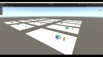 Unity ML-Agents Quadrupedal walking
