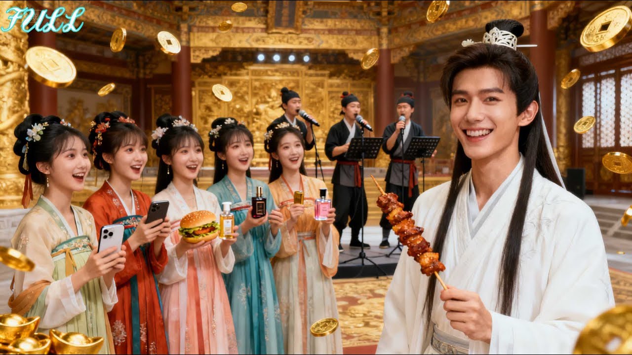 شاب يشوي اللحم ينتقل إلى الماضي ويصبح ولي العهد، وبمهارته في الشواء يخطف قلوب الجميع!