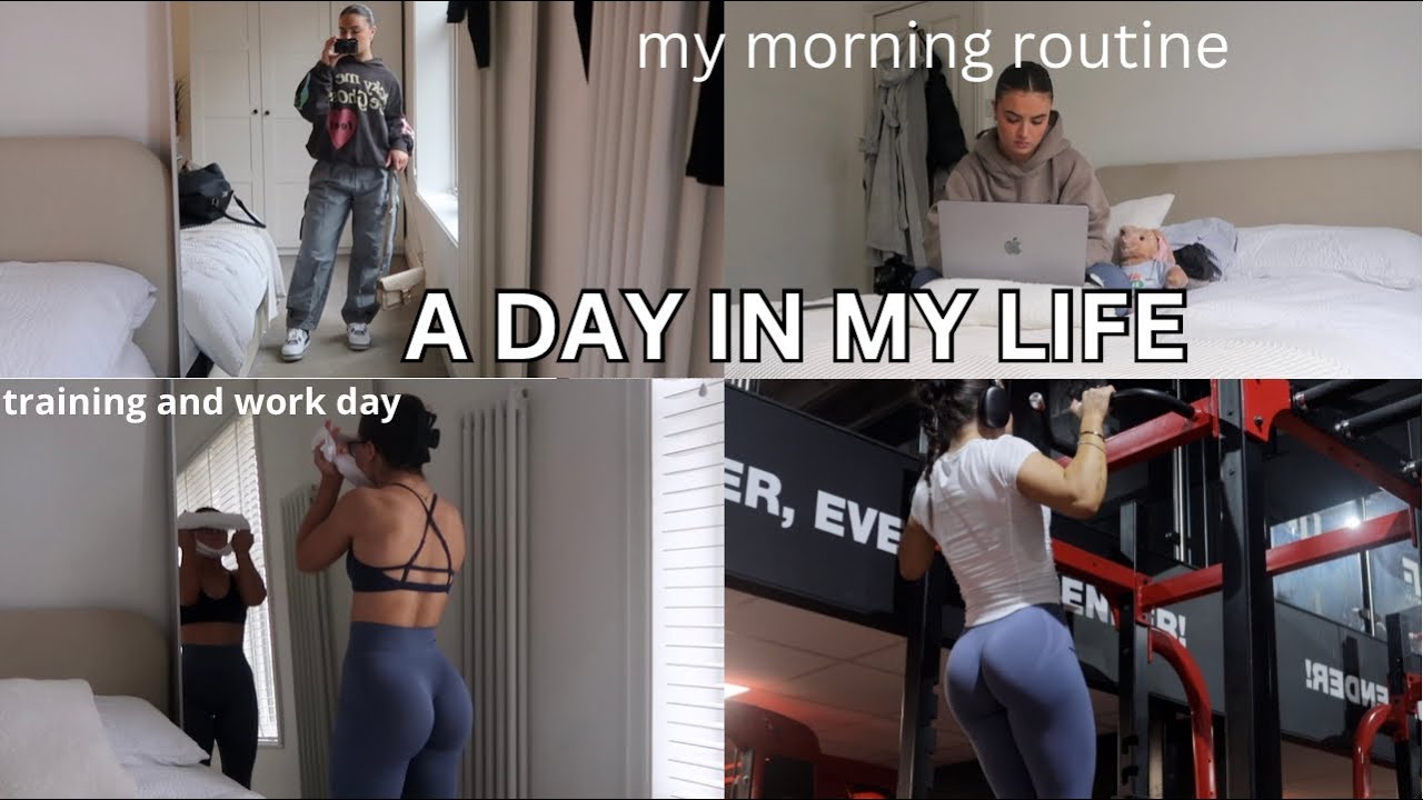 DAY IN MY LIFE AS AN *influencer* | my morning routine, gym & work ...