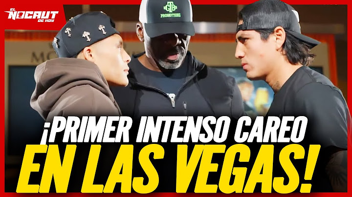 ASÍ fue la LLEGADA de ISAAC PITBULL CRUZ y ÁNGEL TASHIRO FIERRO para su PELEA en LAS VEGAS