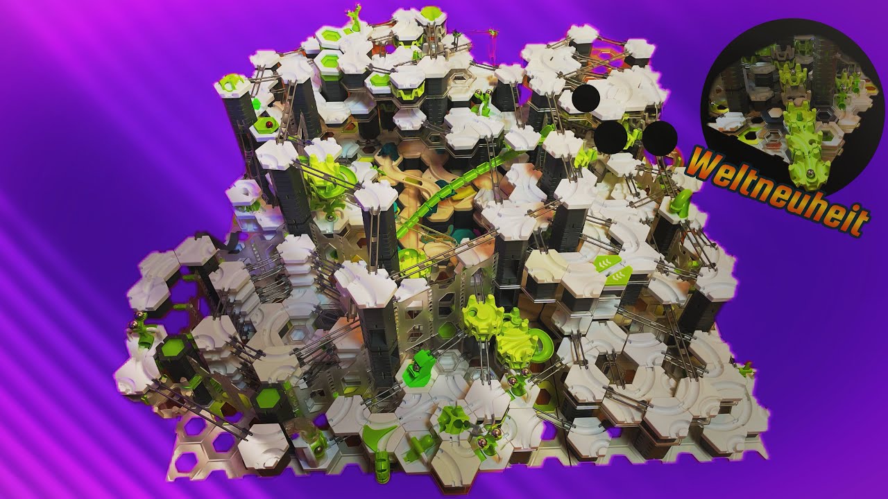 Epische Gravitrax Bahn-viele Tricks-Weltneuheit 