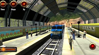 Train racing 3d Simulator drive Android gamePlay screenshot 2