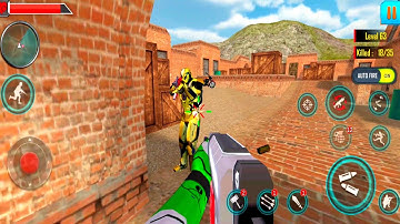 FPS Robot Shooter Strike Anti-Terrorist Shooting - Android GamePlay #3