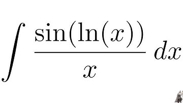 Integral sin(ln(x))/x with u substitution
