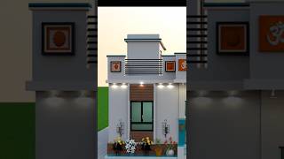 Beautiful front elevation design idea #house #smallhouseplans