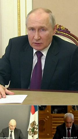 Putin spricht über Anzeichen für eine Beschleunigung der Inflation in Russland
