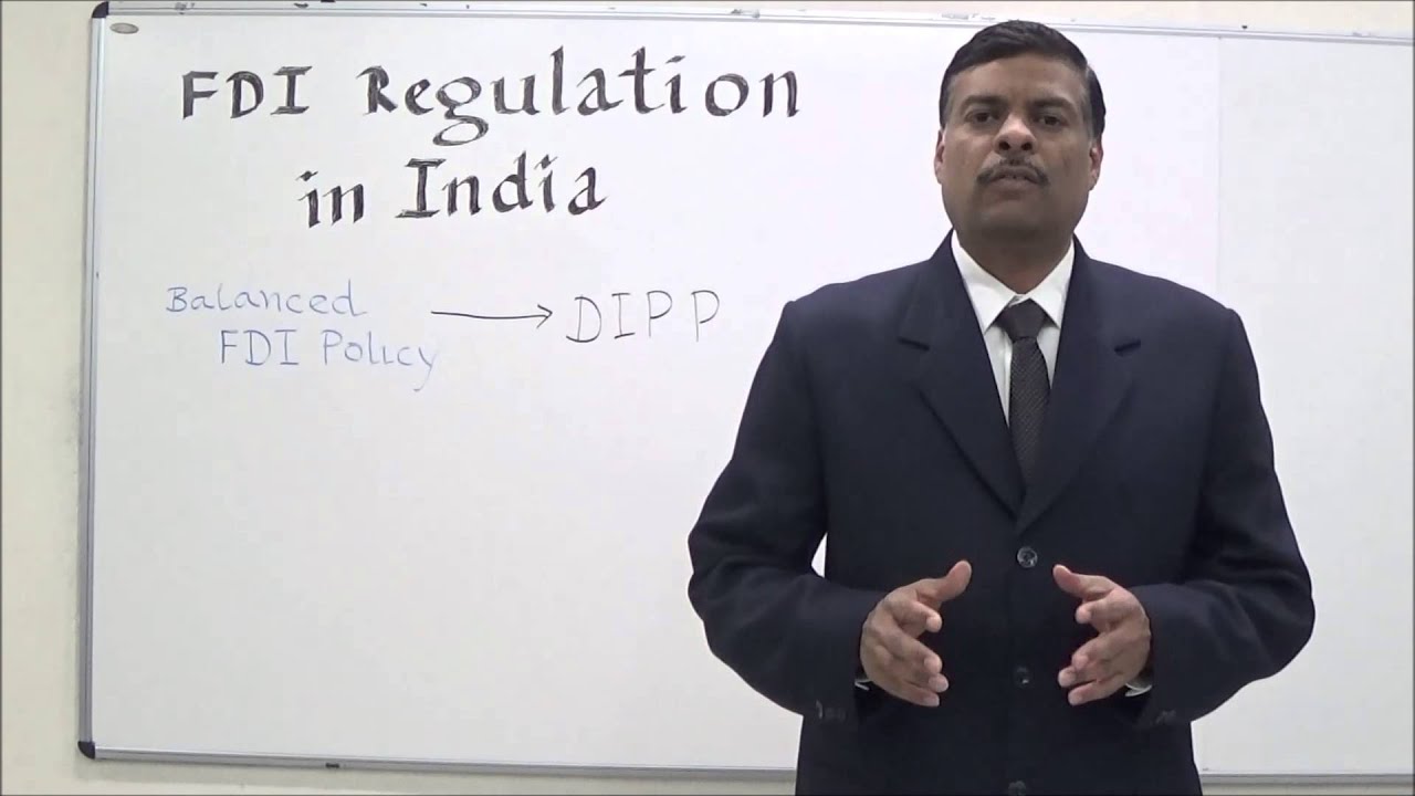 FDI Regulation in India An Introduction in Hindi YouTube