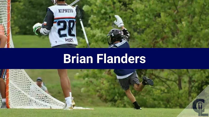 Brian Flanders Lacrosse Highlights | NJ 2025 | Att