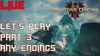 Dragon's Dogma 2 Any Endings Part 3 Live  Gameplay