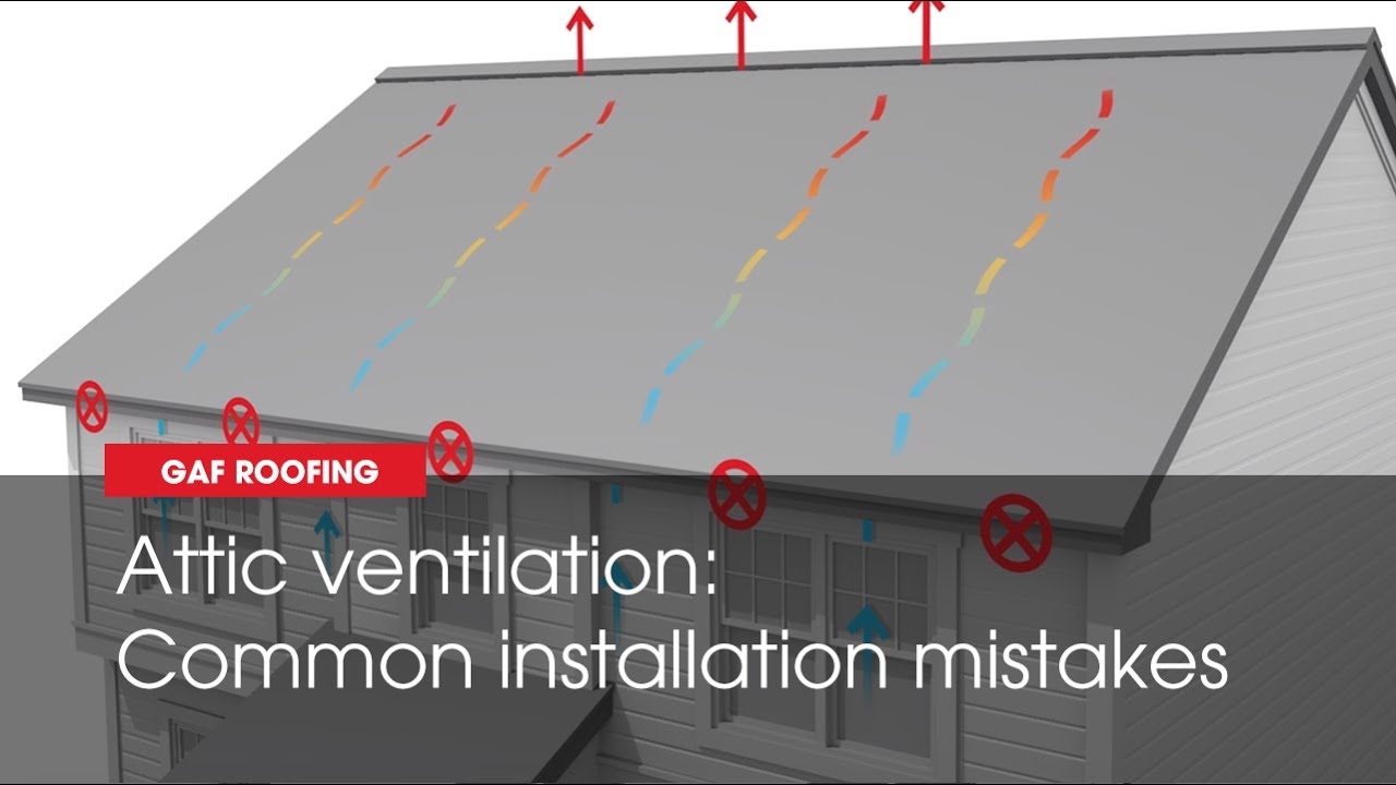 How to Avoid Common Attic Ventilation Installation Mistakes GAF