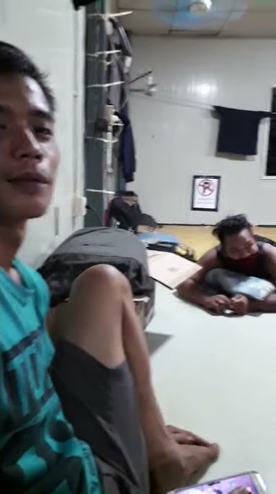 suasana dibarak ...para pekerja proyek halim