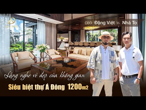 Nội Thất Biệt Thự Gỗ Óc Chó | Thăng hoa trong từng không gian sống [Việt Á Đông & Nhà To]
