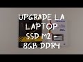 Instalare SSD M2 si adaugare 8GB RAM la Laptop