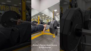 4 Sets Of Power Rpm 80% Of Max 250-275, Repping 225 For Strength