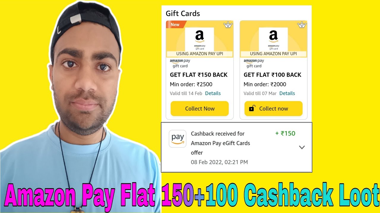 amazon flat rs 250 cashback amazon gift card cashback offer today