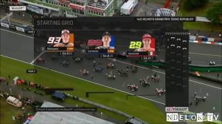 Skill luar biasa valentino rossi di lintasan basah